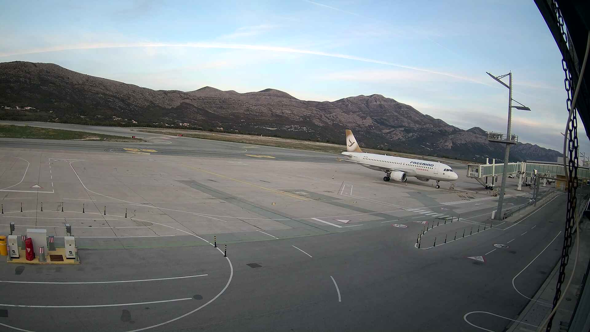 Airport Dubrovnik - webcam 2