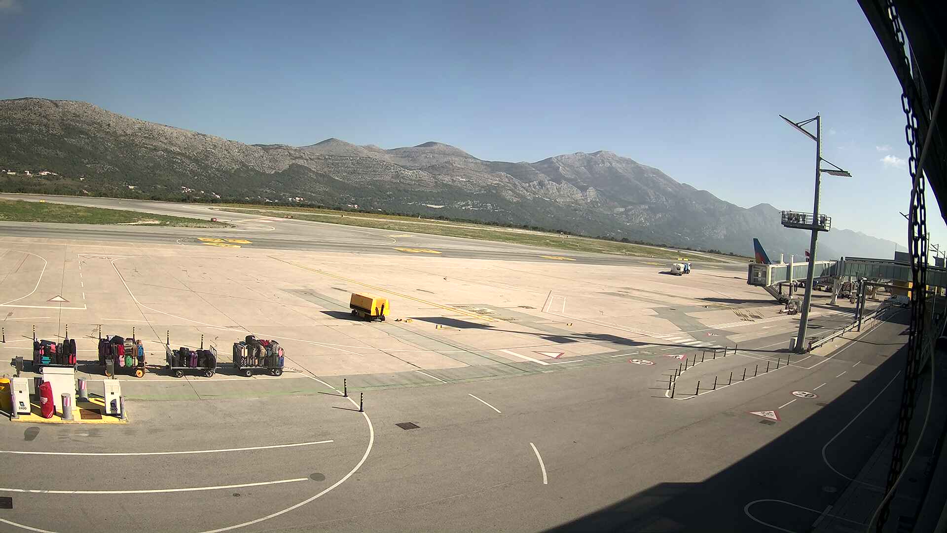 Airport Dubrovnik - webcam 2