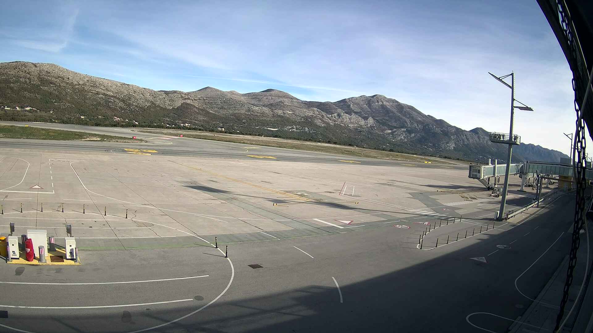 Airport Dubrovnik - webcam 2